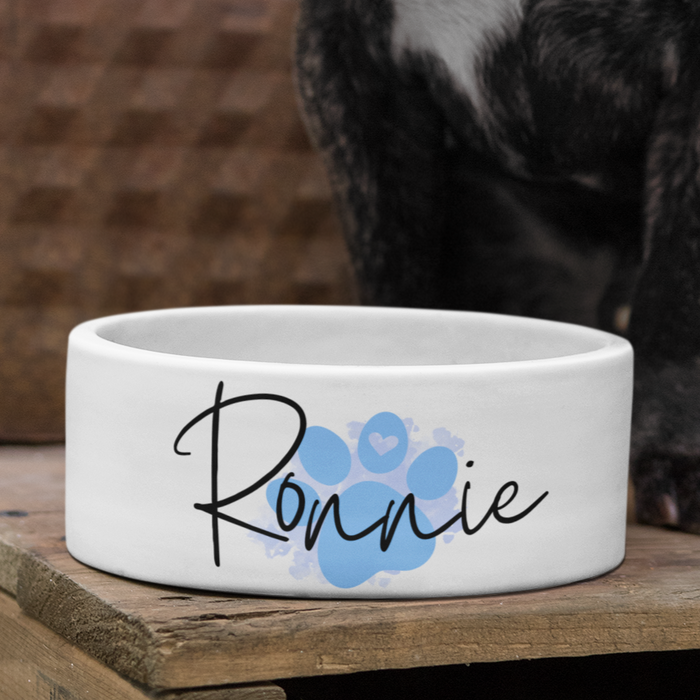 Personalised Blue Paw