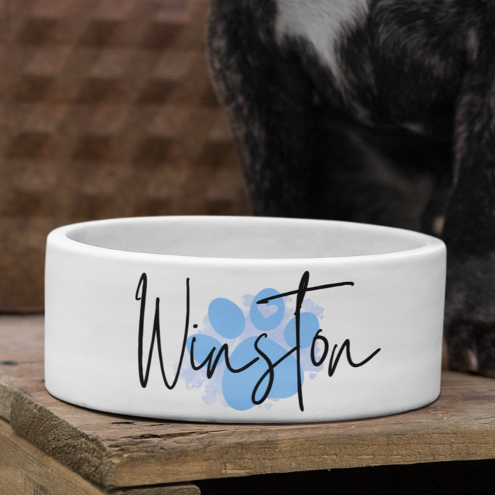 Personalised Blue Paw