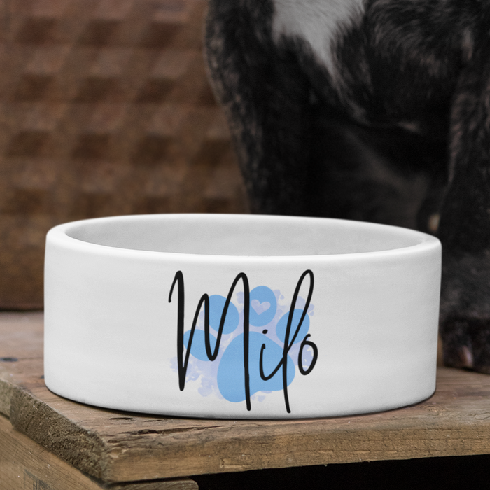 Personalised Blue Paw