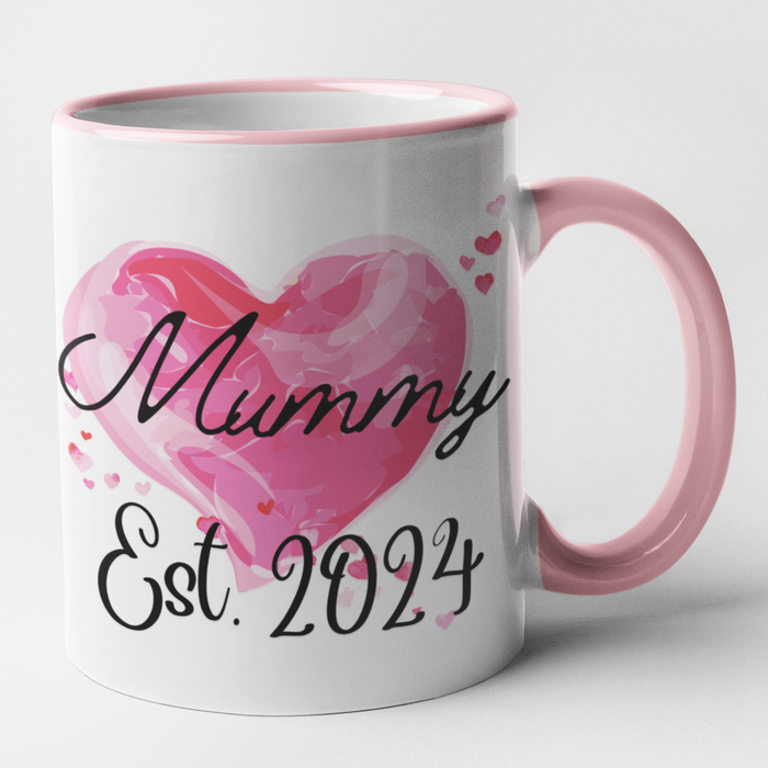 Mummy + Daddy Est 2024 (Mug Set)