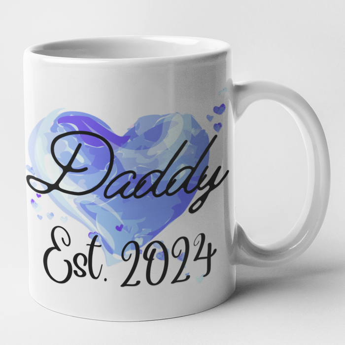 Mummy + Daddy Est 2024 (Mug Set)