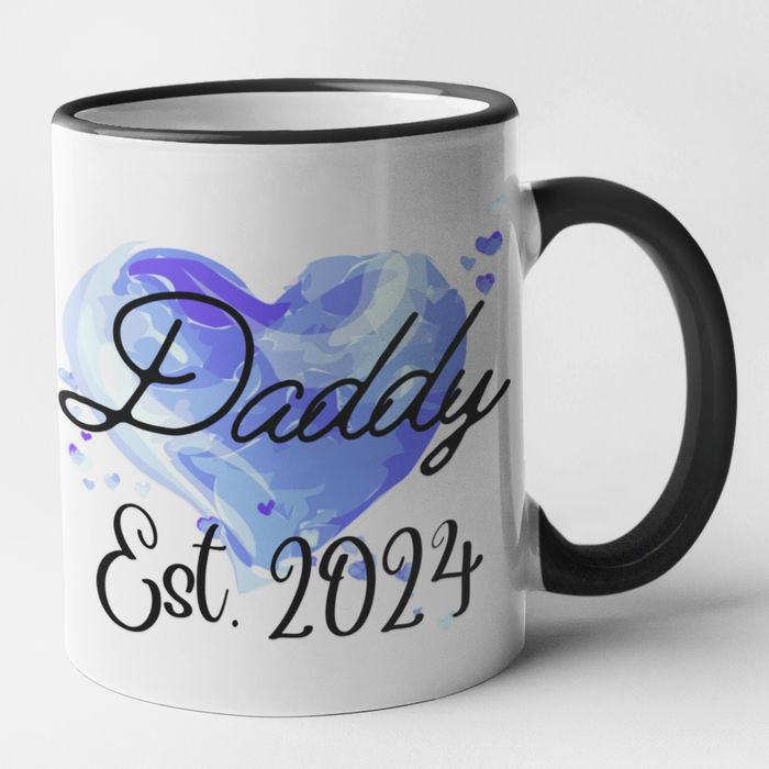 Mummy + Daddy Est 2024 (Mug Set)