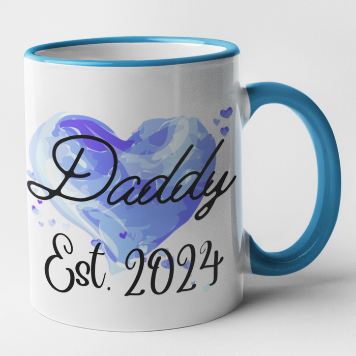 Mummy + Daddy Est 2024 (Mug Set)