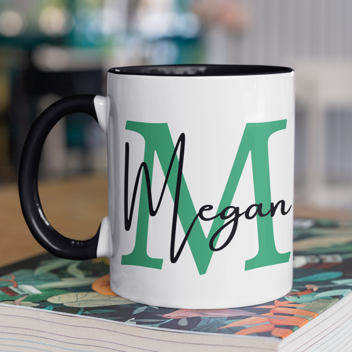 Green Initial & Name