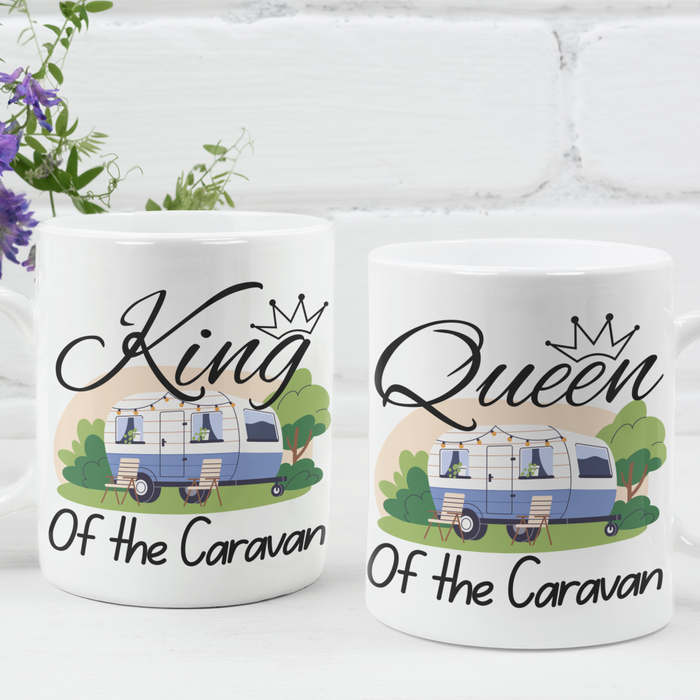 King & Queen Of The Caravan (Mug Set)