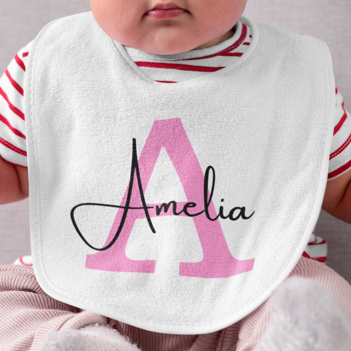 Pink Initial Name