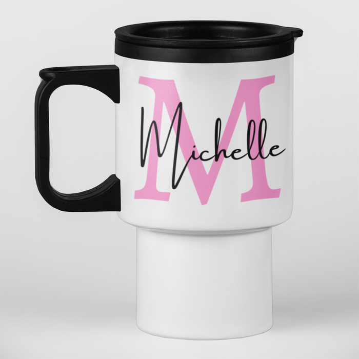 Pink Initial & Name