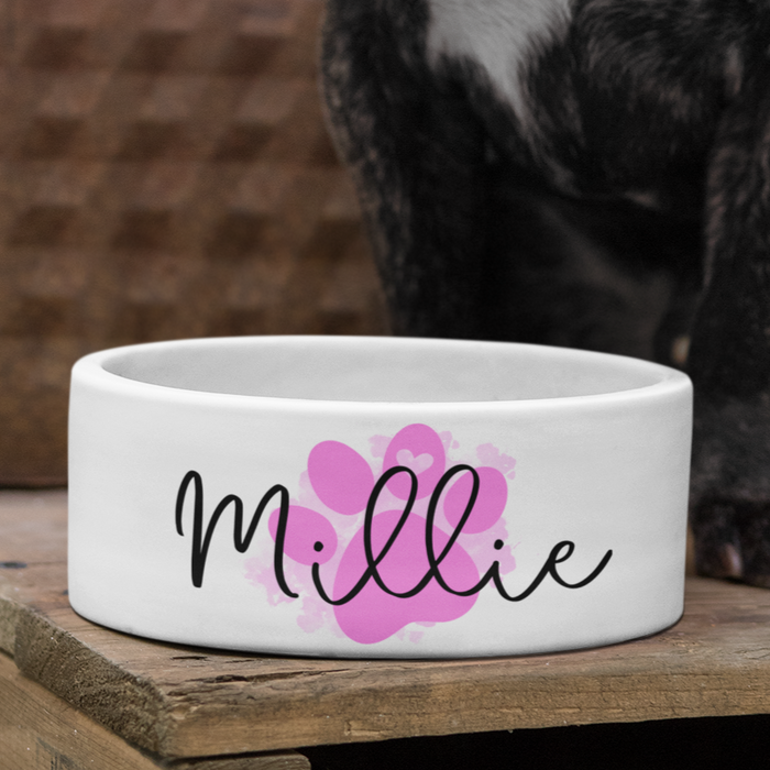 Personalised Pink Paw