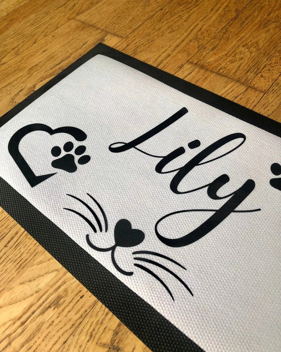 Personalised Cat Mat