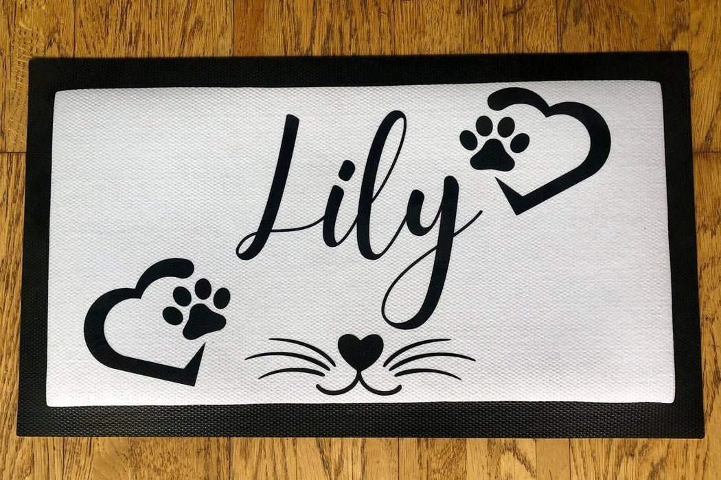 Personalised Cat Mat