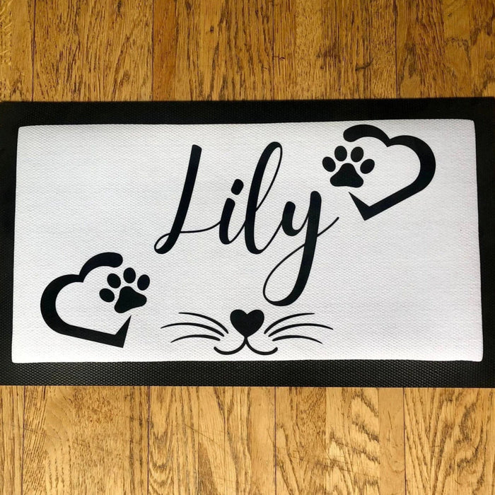 Personalised Cat Mat