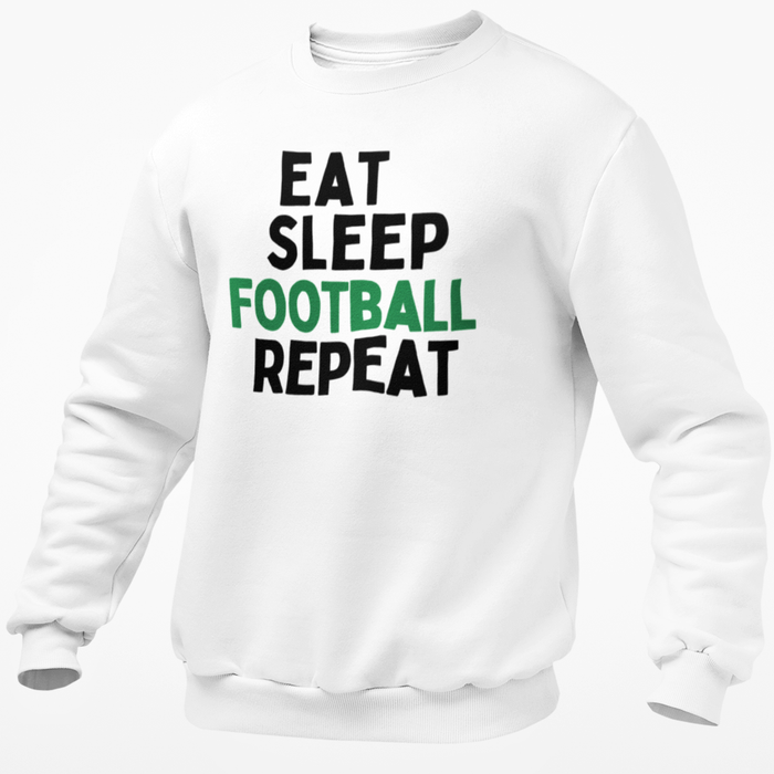 Eat Sleep Football Repeat