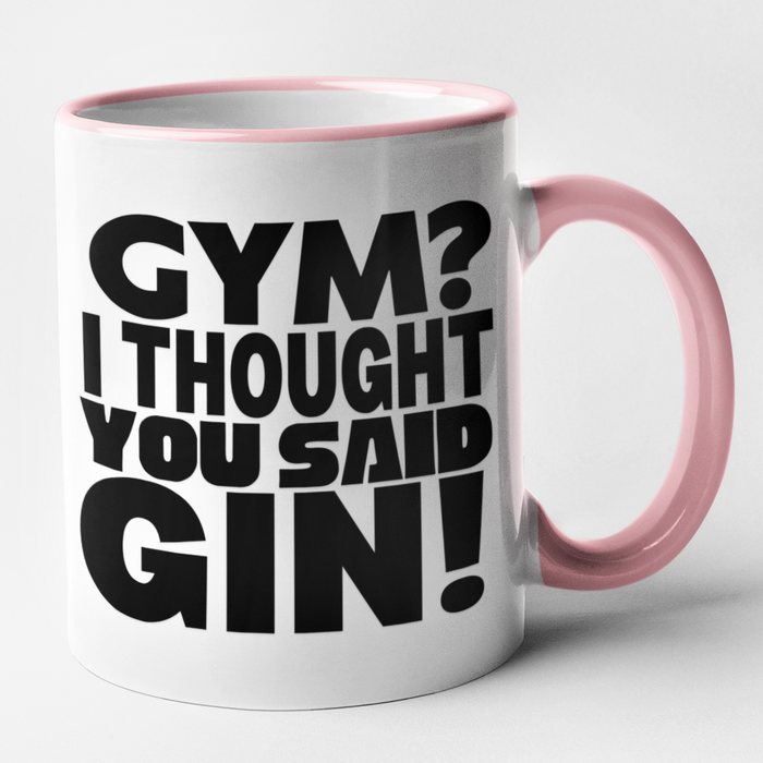 Gym? I Thought You Said Gin!